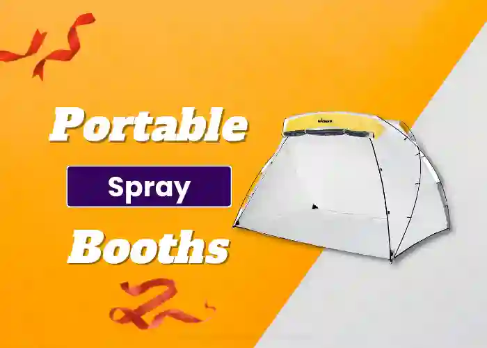 Portable spray booths are perfect for small businesses and hobbyists